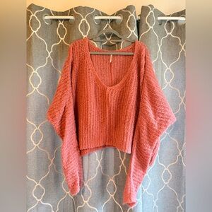 Free people cropped sweater